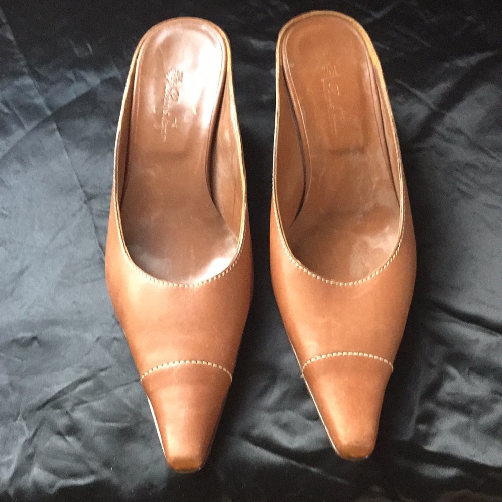 Loro Piana kitten heel mules